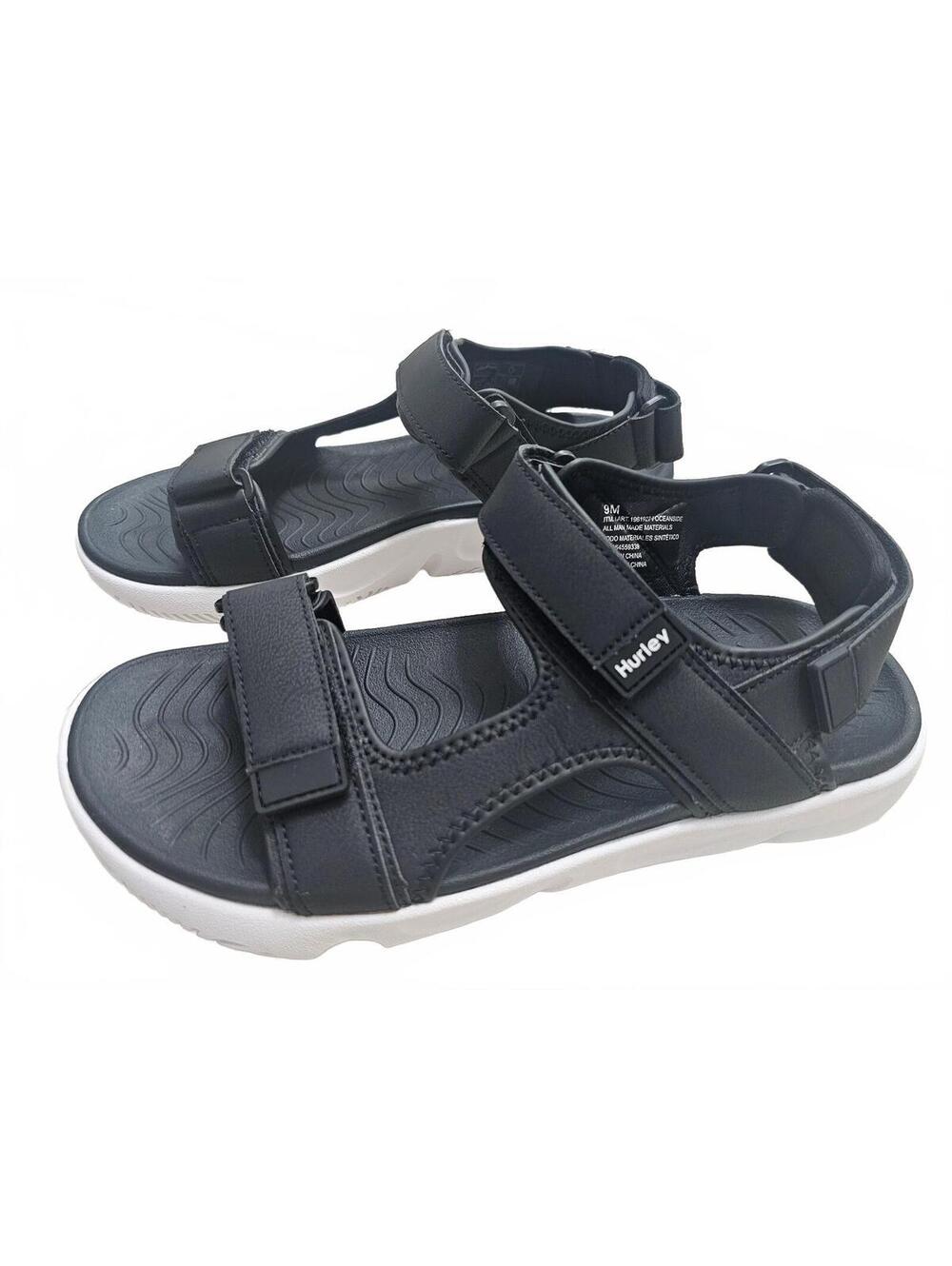 New without Box Hurley Men's Strap Sandal 9 Black